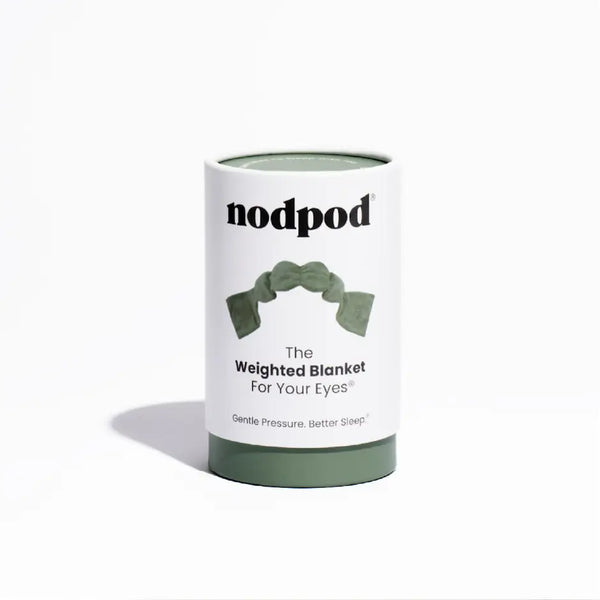 Nodpod weighted eye mask  on a white background
