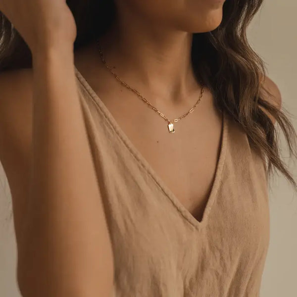 "Hope + Future" Scripture Necklace